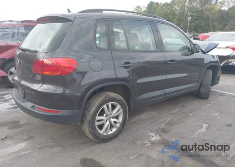 2016 Volkswagen Tiguan S из США, поврежденный, VIN WVGBV7AX4GW564591